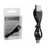 matshop.gr - MICRO USB DEVICES - USB ΦΟΡΤΙΣΤΗΣ 1.5A 0.22m BLACK VOLTE-TEL