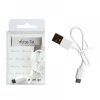 matshop.gr - MICRO USB DEVICES - USB ΦΟΡΤΙΣΤΗΣ 1.5A 0.22m WHITE VOLTE-TEL