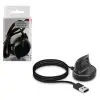 matshop.gr - VOLTE-TEL ΒΑΣΗ ΦΟΡΤΙΣΗΣ ΜΕ ΚΑΛΩΔΙΟ ΓΙΑ SAMSUNG WATCH GEAR FIT 2 R360/FIT 2 PRO R365 BLACK