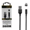 matshop.gr - NSP MICRO USB ΦΟΡΤΙΣΗΣ-DATA MAGNETIC BRAIDED NSC02 4.0A QC 3.0 1.2m BLACK