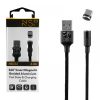 matshop.gr - NSP TYPE C USB ΦΟΡΤΙΣΗΣ-DATA MAGNETIC BRAIDED NSC02 4.0A QC 3.0 1.2m BLACK