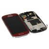 matshop.gr - SAMSUNG I8190 ΟΘΟΝΗ + TOUCH SCREEN +LENS + FRONT GH97-14204F RED ORIGINAL SERVICE PACK