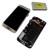 matshop.gr - SAMSUNG G925F S6 EDGE ΟΘΟΝΗ+TOUCH SCREEN+LENS GH97-17162C GOLD ORIGINAL SERVICE PACK