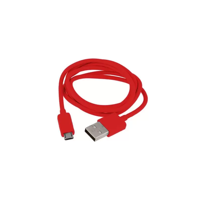 matshop.gr - VOLTE-TEL MICRO USB DEVICES USB ΦΟΡΤΙΣΗΣ-DATA 2.1A 1m VCD01 RED