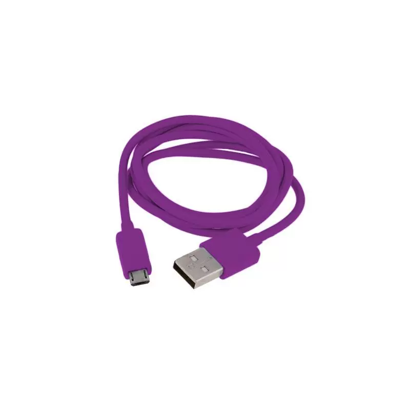 matshop.gr - VOLTE-TEL MICRO USB DEVICES USB ΦΟΡΤΙΣΗΣ-DATA 2.1A 1m VCD01 PURPLE