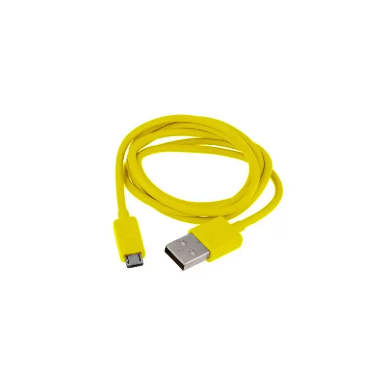 matshop.gr - VOLTE-TEL MICRO USB DEVICES USB ΦΟΡΤΙΣΗΣ-DATA 2.1A 1m VCD01 YELLOW