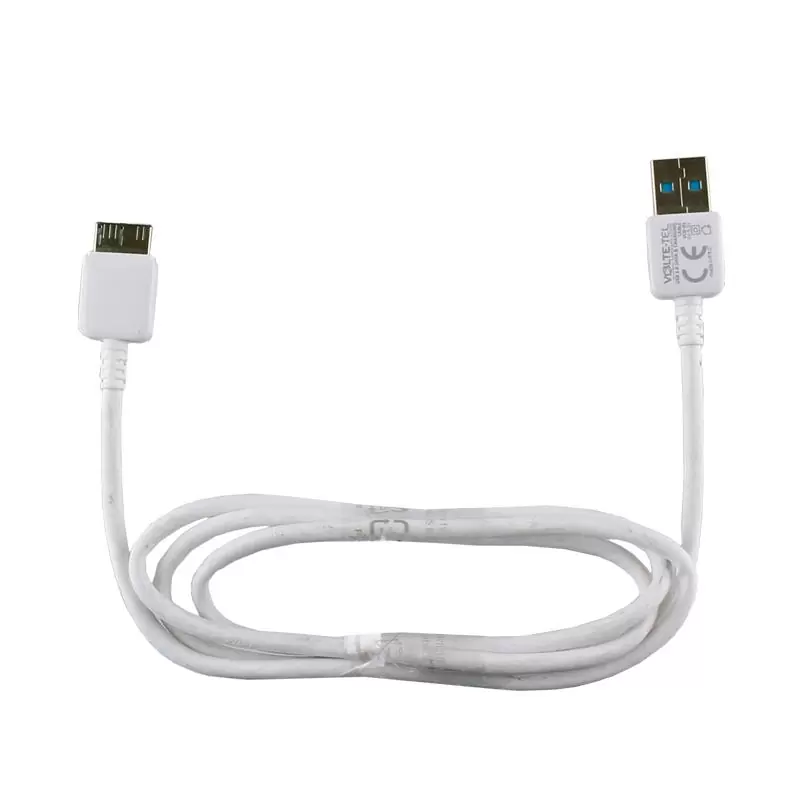 matshop.gr - VOLTE-TEL SAMSUNG N9005 NOTE 3 MICRO USB 3 ΦΟΡΤΙΣΗΣ-DATA 1m WHITE