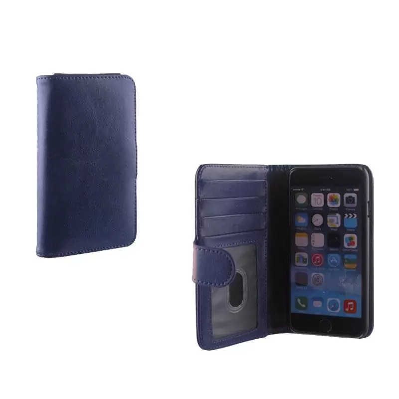 matshop.gr - IDOL 1991 ΘΗΚΗ IPHONE 6S/6 4.7" 2IN1 WALLET BOOK+COVER BLUE