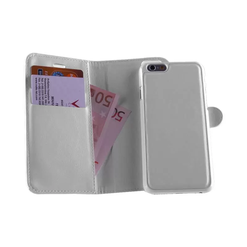 matshop.gr - VOLTE-TEL ΘΗΚΗ IPHONE 6S/6 4.7" 2IN1 WALLET BOOK+COVER WHITE