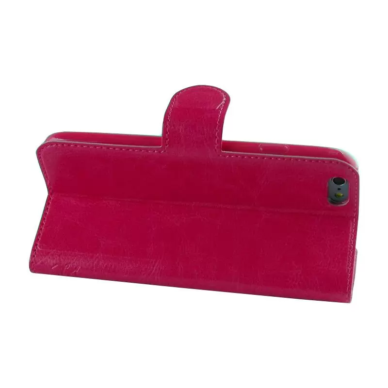 matshop.gr - VOLTE-TEL ΘΗΚΗ IPHONE 6S/6 4.7" LEATHER-TPU BOOK STAND PINK