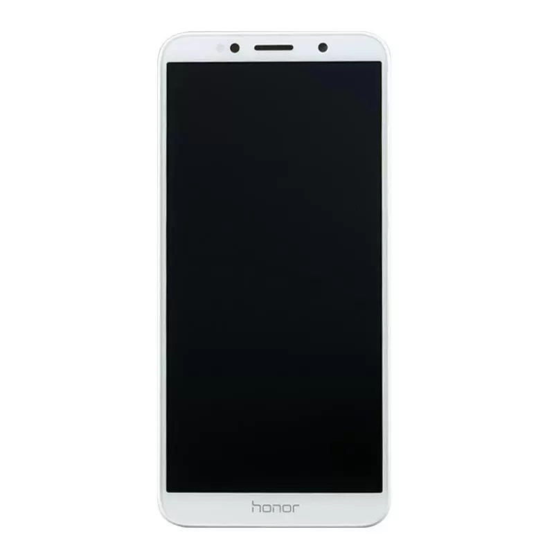 matshop.gr - HUAWEI Y5 2018/HONOR 7S ΟΘΟΝΗ + TOUCH SCREEN + LENS + FRAME + BATTERY 02351XHT WHITE ORIGINAL SERVICE PACK