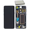 matshop.gr - SAMSUNG G960F S9 ΟΘΟΝΗ + TOUCH SCREEN + LENS + FRONT GH97-21696A BLACK ORIGINAL SERVICE PACK