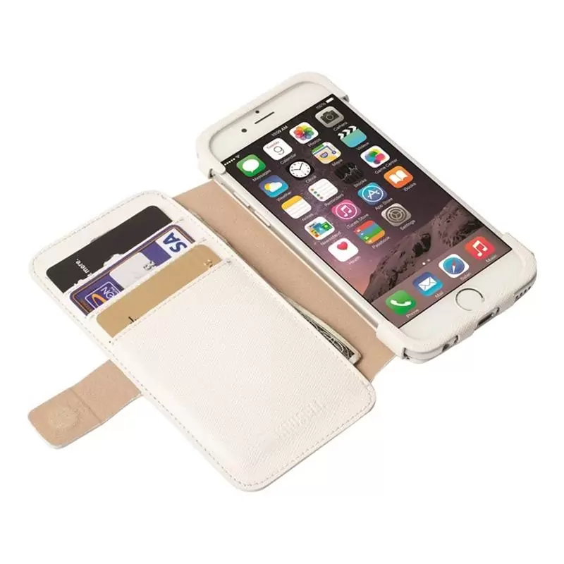matshop.gr - KRUSELL ΘΗΚΗ IPHONE 6S/6 4.7"LEATHER MALMO FLIPCOVER STAND WHITE