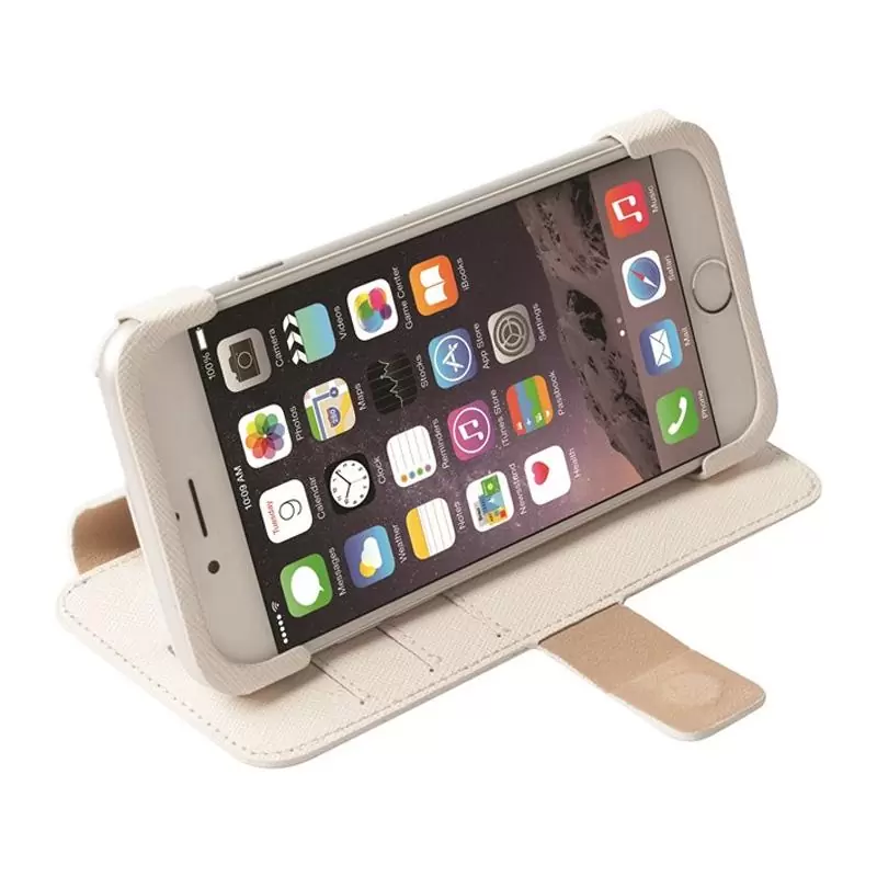 matshop.gr - KRUSELL ΘΗΚΗ IPHONE 6S/6 4.7"LEATHER MALMO FLIPCOVER STAND WHITE
