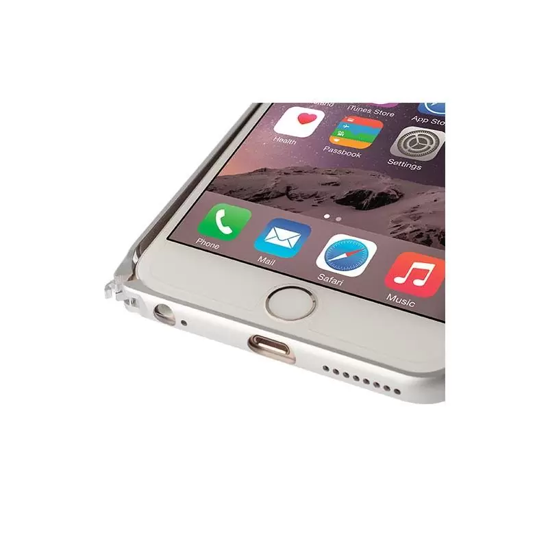 matshop.gr - KRUSELL ΘΗΚΗ IPHONE 6S PLUS/6 PLUS 5.5" SALA ALUMINIUM BUMPER SILVER