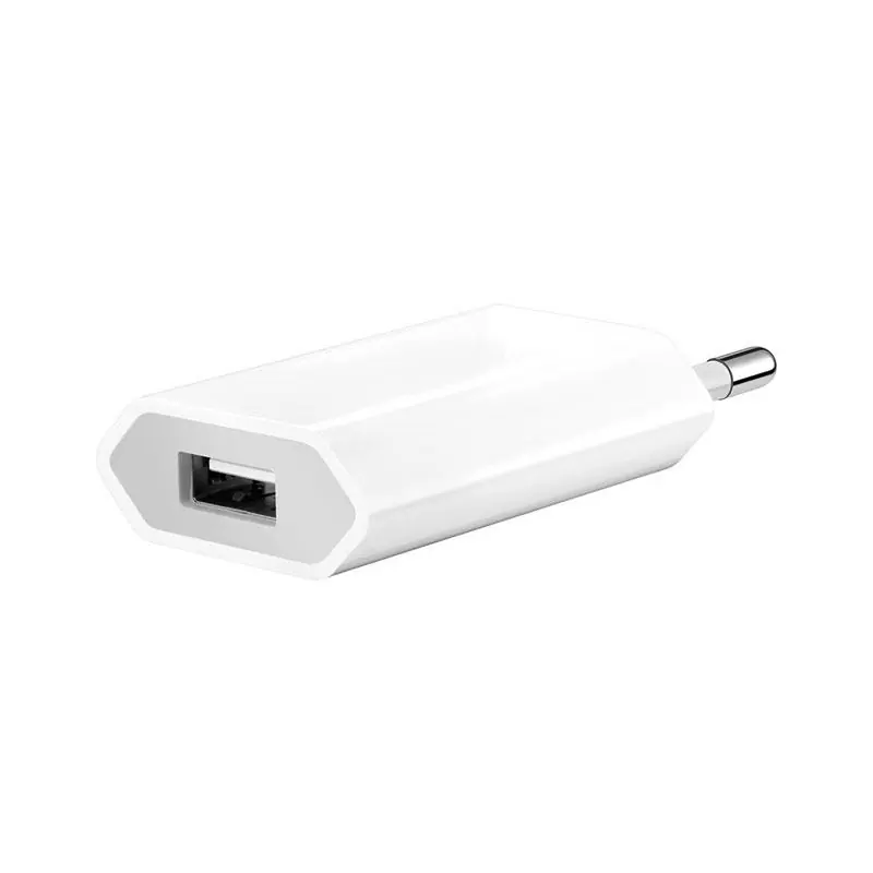 matshop.gr - TRAVEL USB POWER ADAPTER APPLE IPHONE MD813ZM/A A1400 1000mA 5W WHITE PACKING OR