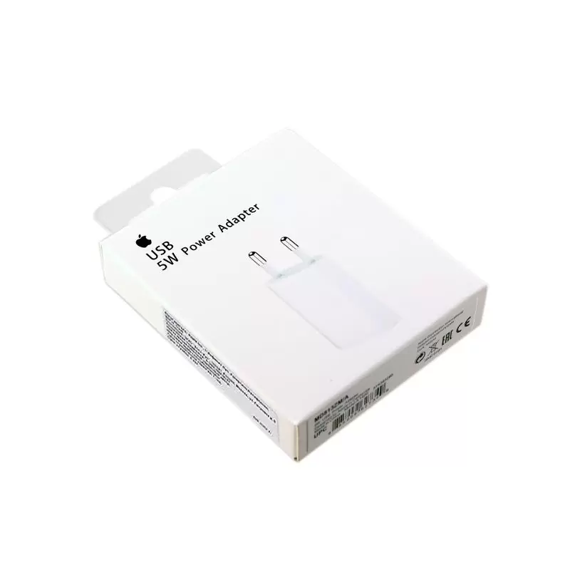 matshop.gr - TRAVEL USB POWER ADAPTER APPLE IPHONE MD813ZM/A A1400 1000mA 5W WHITE PACKING OR