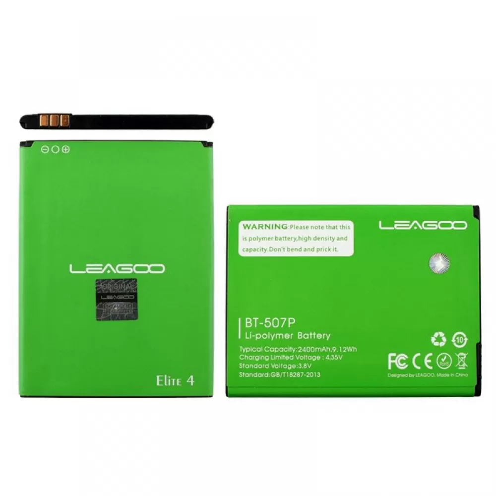 matshop.gr - ΜΠΑΤΑΡΙΑ LEAGOO BT-507P ELITE 4 2400mAh BULK 3P OR