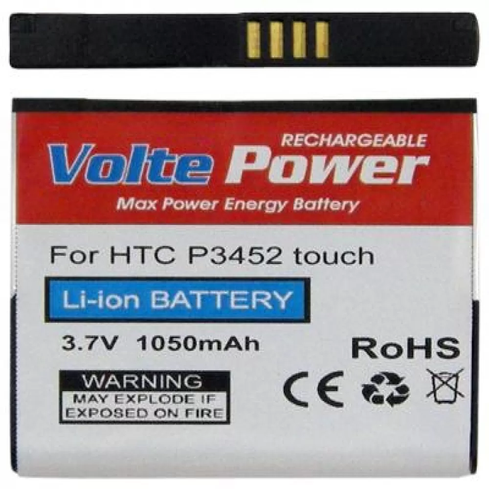 matshop.gr - ΜΠΑΤΑΡΙΑ HTC P3450 touch (S230) 1050mAh Li-ion VoltePower