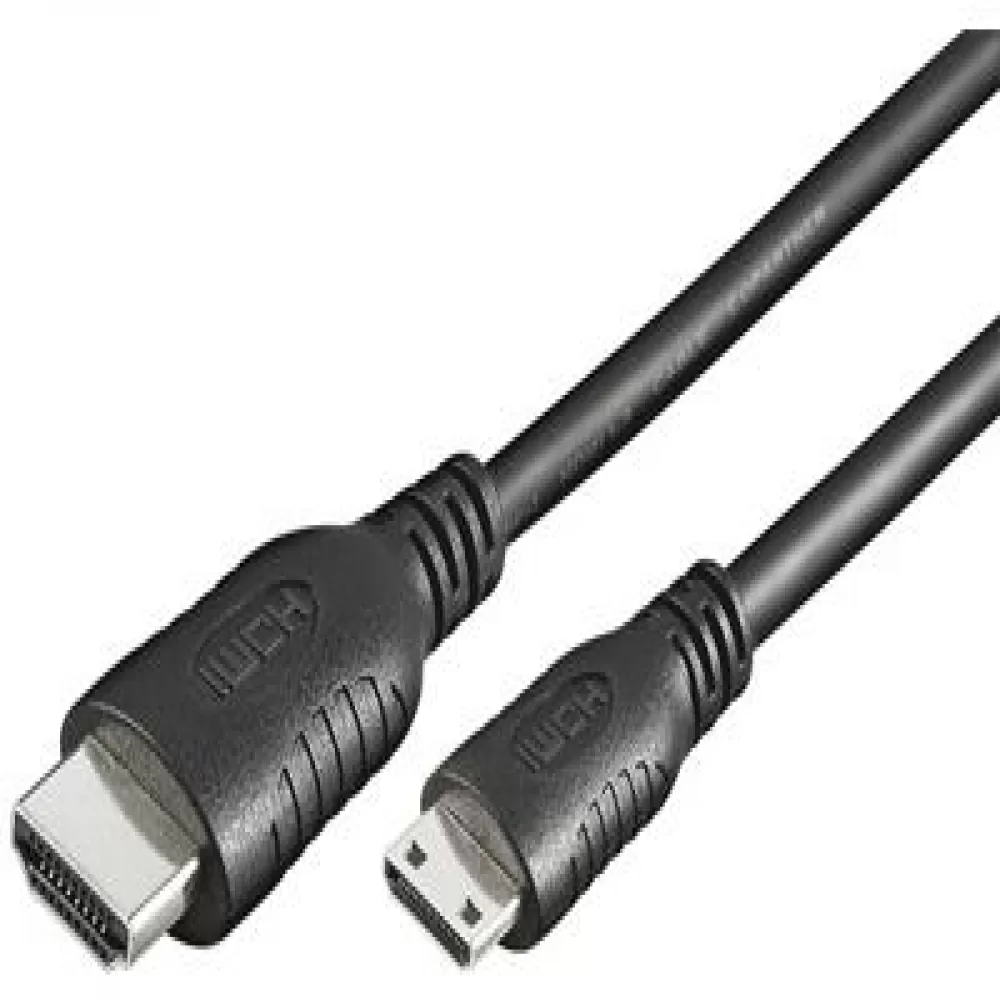 matshop.gr - HDMI CABLE 19 PIN 1.5m (HDMI mini 1.3)BLACK