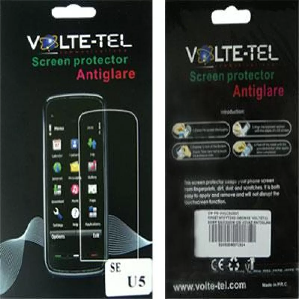 matshop.gr - VOLTE-TEL SCREEN PROTECTOR SONY ERICSSON VIVAZ U5i 3.2" ANTIGLARE