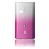 matshop.gr - SONY ERICSSON X8 XPERIA BATTERY COVER WHITE-PINK ORIGINAL SERVICE PACK