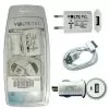 matshop.gr - SET USB(TRAVEL+ΑΥΤ/ΟΥ+ΦΟΡΤΙΣΤΗΣ-DATA)IPHONE 3GS/4G 1200mA WHITE