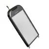 matshop.gr - NOKIA C7 TOUCH SCREEN + LENS + FRONT COVER SILVER  3P OR