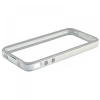 matshop.gr - VOLTE-TEL ΘΗΚΗ IPHONE 4G/4S BUMPER METAL BUTTON WHITE-GREY