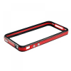 matshop.gr - VOLTE-TEL ΘΗΚΗ IPHONE 4G/4S BUMPER METAL BUTTON RED-BLACK