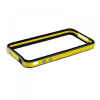 matshop.gr - VOLTE-TEL ΘΗΚΗ IPHONE 4G/4S BUMPER METAL BUTTON YELLOW-BLACK