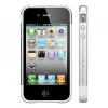 matshop.gr - VOLTE-TEL ΘΗΚΗ IPHONE 4G/4S BUMPER 2 PCS + SCREEN PROTECTOR WHITE-SILVER