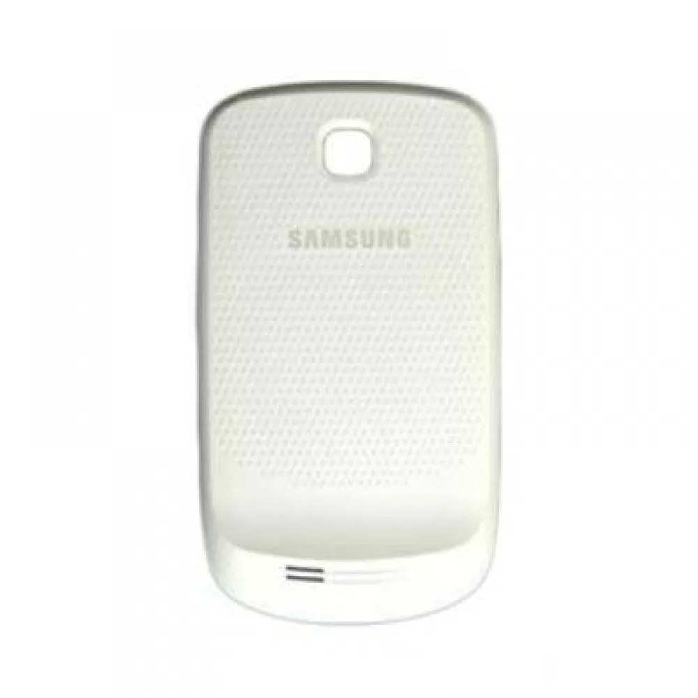 matshop.gr - SAMSUNG S5570 GALAXY MINI CHICK BATTERY COVER WHITE 3P OR