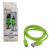 matshop.gr - VOLTE-TEL MICRO USB DEVICES USB ΦΟΡΤΙΣΗΣ-DATA 2.1A 1m VCD01 GREEN