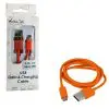 matshop.gr - VOLTE-TEL MICRO USB DEVICES USB ΦΟΡΤΙΣΗΣ-DATA 2.1A 1m VCD01 ORANGE