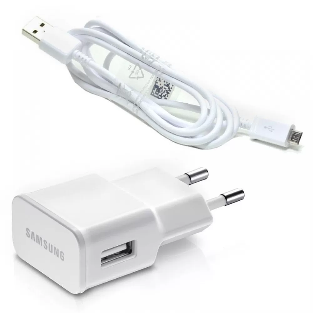 matshop.gr - TRAVEL SAMSUNG ETA-U90EWE 2A USB +DATA ECB-DU4AWE WHITE BULK OR