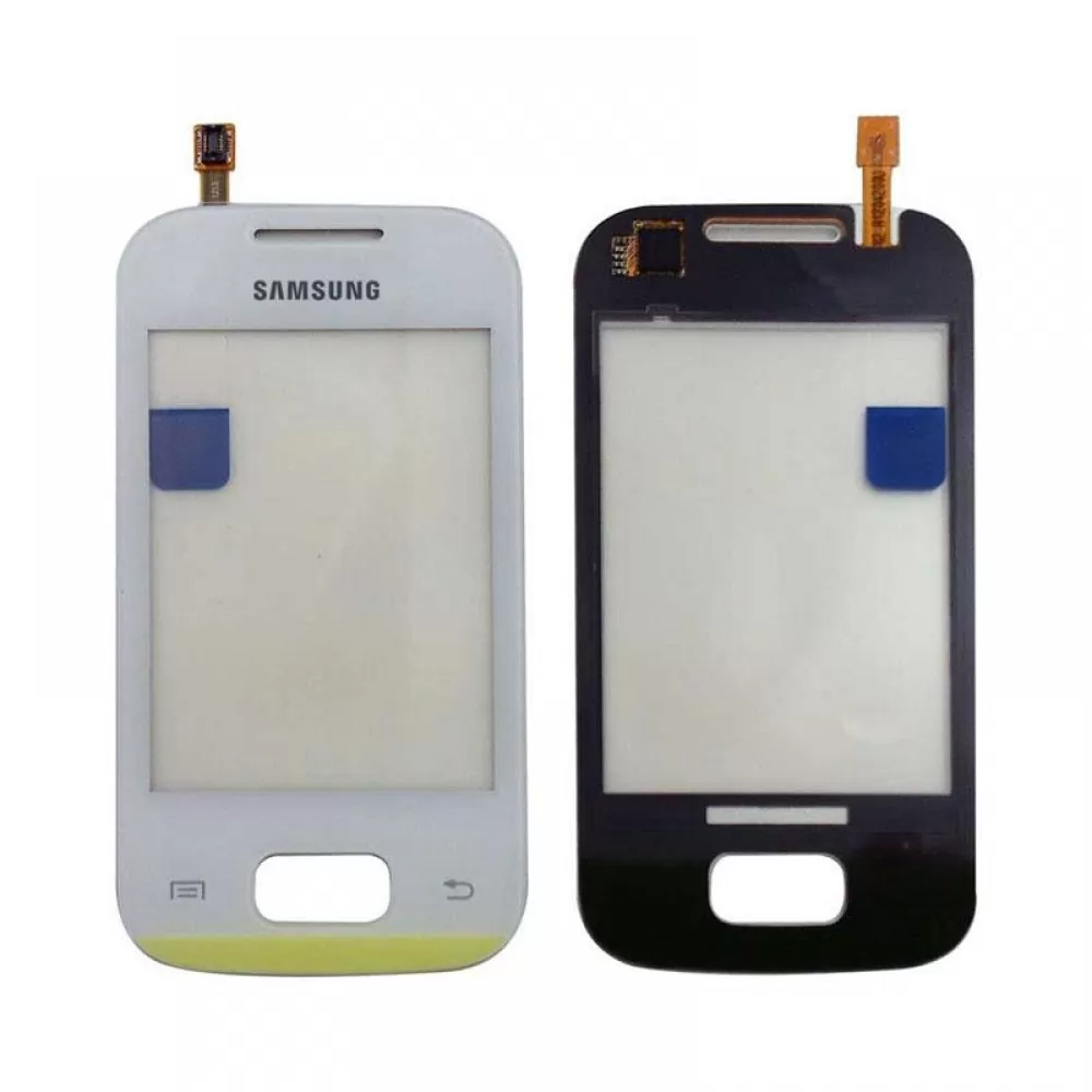 matshop.gr - SAMSUNG S5300 GALAXY POCKET TOUCH SCREEN + LENS WHITE 3P OR