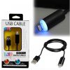 matshop.gr - VOLTE-TEL LIGHTNING LED USB 2.1A ΦΟΡΤΙΣΗΣ-DATA 1m iOS11 BLACK