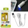 matshop.gr - VOLTE-TEL MICRO USB DEVICES LED USB 2.1A ΦΟΡΤΙΣΗΣ-DATA 1m WHITE