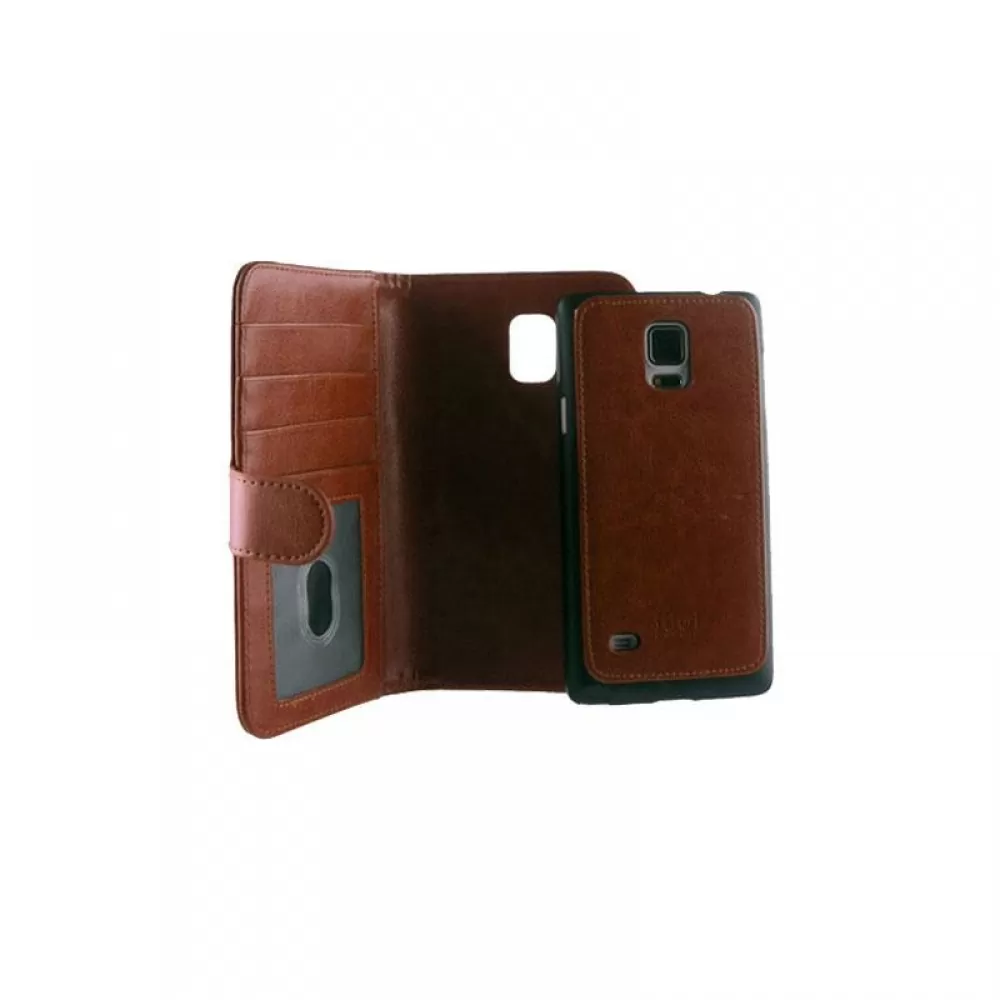 matshop.gr - IDOL 1991 ΘΗΚΗ SAMSUNG S6 G920 2IN1 WALLET BOOK+COVER CAMEL