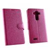 matshop.gr - VOLTE-TEL ΘΗΚΗ LG G4 H815 LINE LEATHER-TPU BOOK STAND PINK