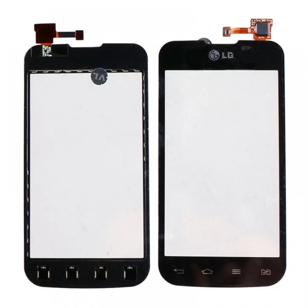 matshop.gr - LG E455 OPTIMUS L5 2 DUAL TOUCH SCREEN + LENS BLACK 3P OR R02