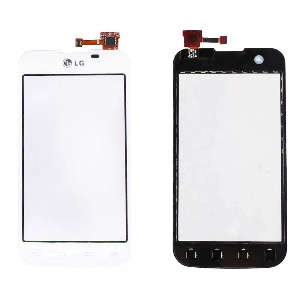 matshop.gr - LG E455 OPTIMUS L5 2 DUAL TOUCH SCREEN + LENS WHITE