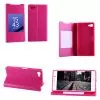 matshop.gr - VOLTE-TEL ΘΗΚΗ SONY XPERIA Z5 COMPACT E5803 LEATHER-TPU VIEW BOOK STAND PINK