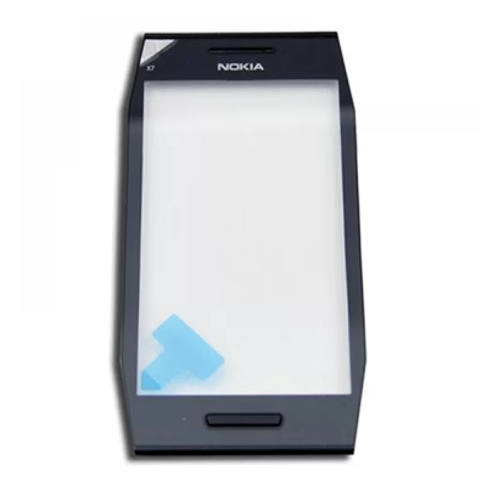 matshop.gr - NOKIA X7 TOUCH SCREEN WITH FRAME COVER BLACK 3P OR