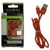 matshop.gr - VOLTE-TEL LIGHTNING USB ΦΟΡΤΙΣΗΣ-DATA 1m VCD01 VOLTE-TEL RED