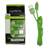 matshop.gr - VOLTE-TEL LIGHTNING USB ΦΟΡΤΙΣΗΣ-DATA 1m VCD01 GREEN