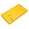 matshop.gr - SONY ST27i XPERIA GO BATTERY COVER YELLOW 3P OR