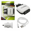 matshop.gr - VOLTE-TEL MICRO USB(USB DATA VCD01+TRAVEL VTU64 2400mA+Φ.Α VCU33)WHITE