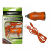 matshop.gr - VOLTE-TEL LIGHTNING USB(ΦΟΡΤΙΣΗΣ-DATA VCD01+ΦΟΡΤΙΣΤΗΣ ΑΥΤΟΚΙΝΗΤΟΥ VCU09 1200mA)ORANGE iOS7